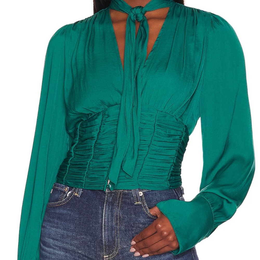 Meet Me There Buttondown in Green Balsam
Free People-